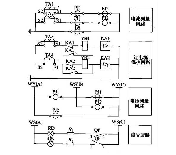 開關柜二次回路