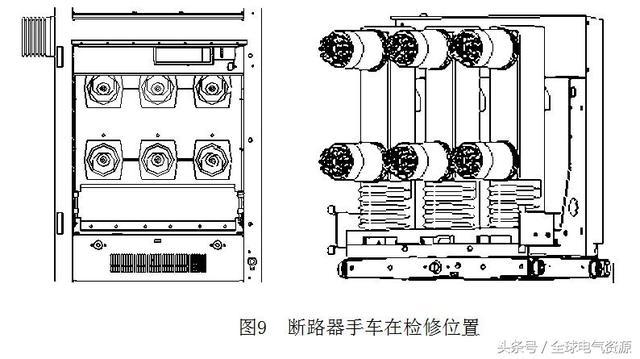 圖片和文本:高電壓開關柜結構