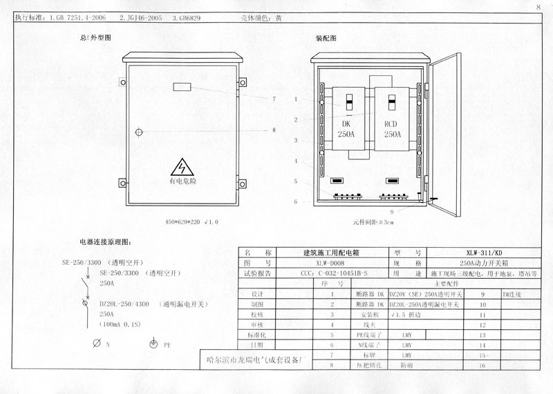 施工現(xiàn)場臨時用電配電箱(機柜)標準化配置圖集，只有這一個！