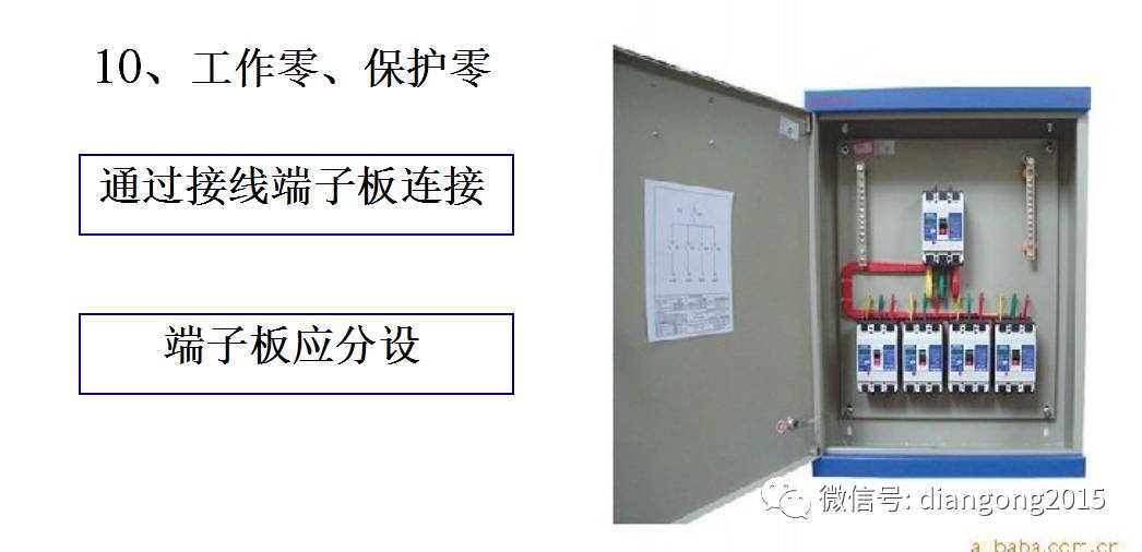 配電箱內部設備設計和配置